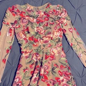 NWT Gorgeous Dress the Population Black floor length gown